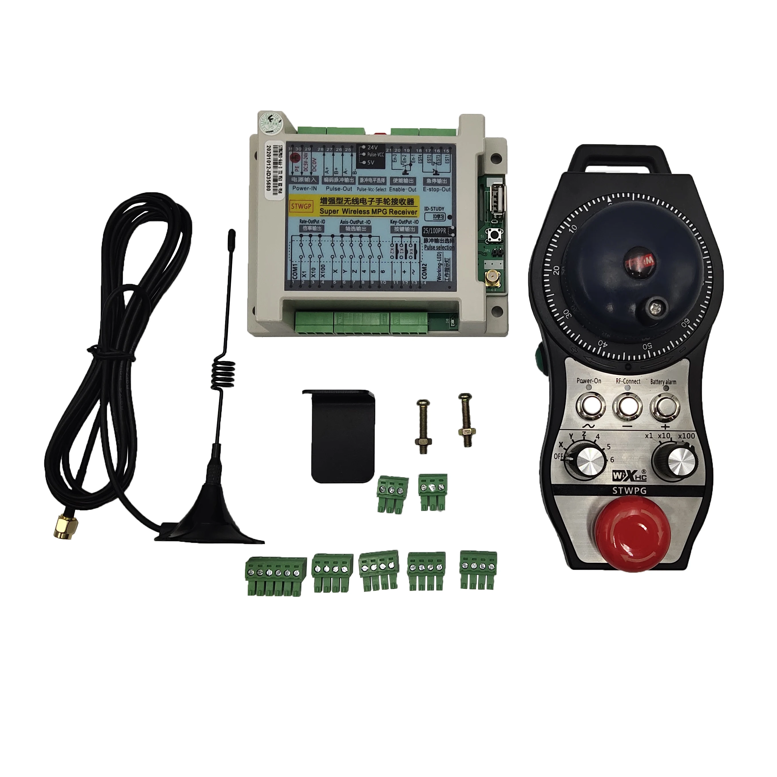 CNC machine 40M wireless electronic handwheel new generation hand pulse engraving machine
CNC machine 40M wireless electronic handwheel new generation hand pulse engraving machine