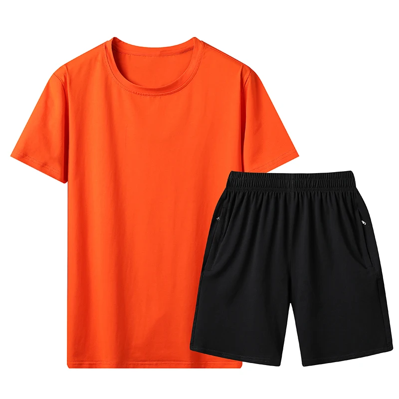 Men's Set New Summer Tracksuit 2 Piece Suit Solid T Shirt + Shorts Casual Male Quick Dry Sportswear Clothing Asian Size
Men's Set New Summer Tracksuit 2 Piece Suit Solid T Shirt + Shorts Casual Male Quick Dry Sportswear Clothing Asian Size