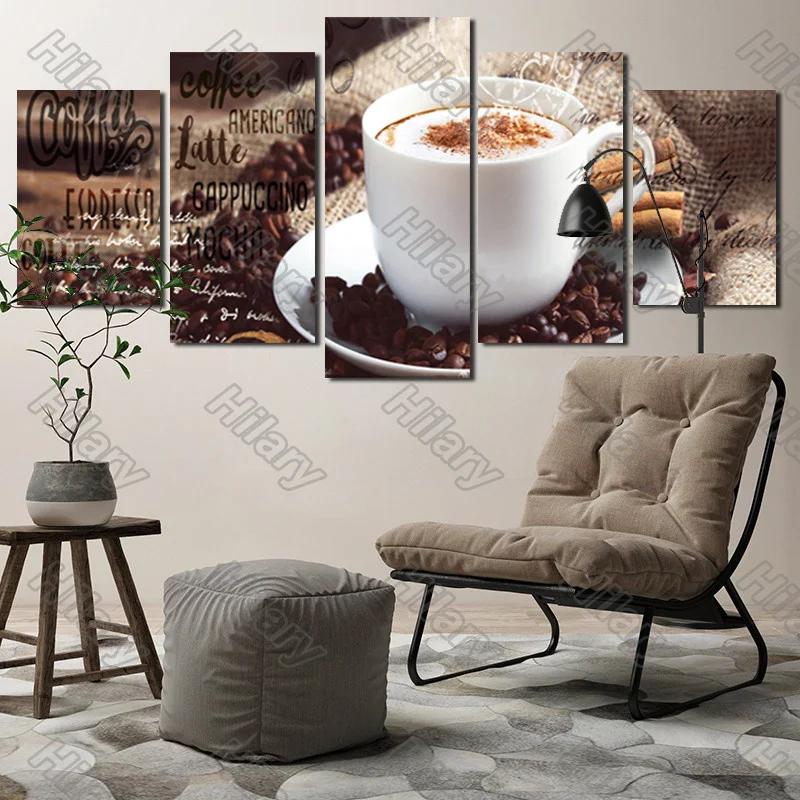 Poster Coffee-Theme Canvas Painting Free Time 5Pcs Wall Art Customizable Decoration for Living Room and Bedroom Frameless Style
Poster Coffee-Theme Canvas Painting Free Time 5Pcs Wall Art Customizable Decoration for Living Room and Bedroom Frameless Style