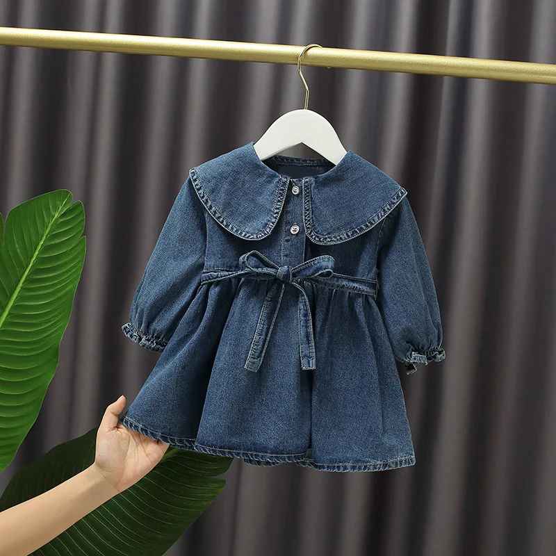 Spring new born baby girl clothes denim dress costume for toddler children girls clothing kids baby birthday belt dresses dress
Spring new born baby girl clothes denim dress costume for toddler children girls clothing kids baby birthday belt dresses dress