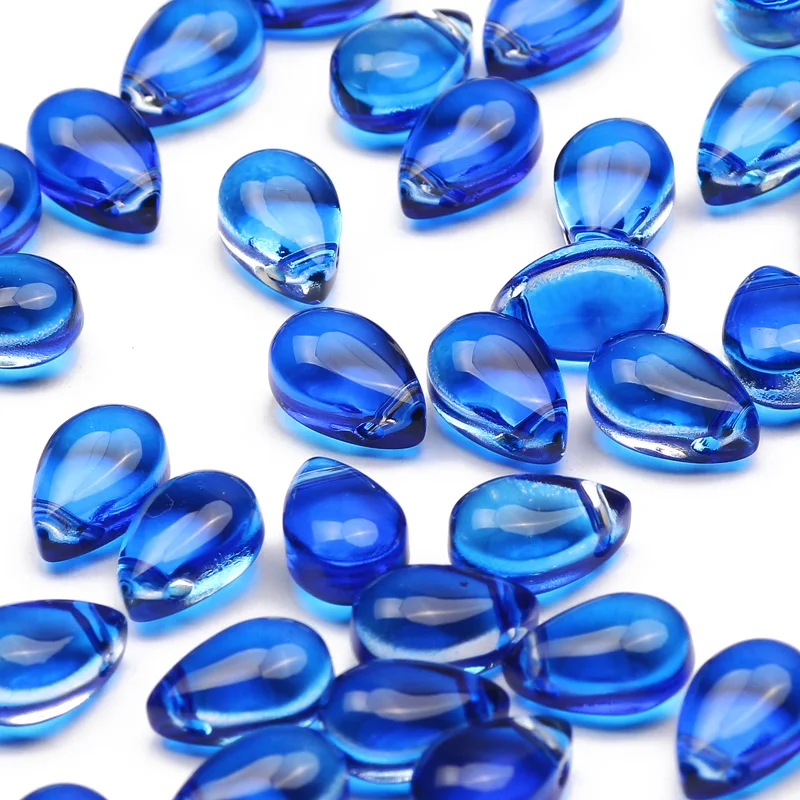 20-100pcs Blue Tear Drop Shape Glass Beads 6x9mm Czech Glass Beads For Jewelry Making DIY Handmade Necklace Bracelet Accessories
20-100pcs Blue Tear Drop Shape Glass Beads 6x9mm Czech Glass Beads For Jewelry Making DIY Handmade Necklace Bracelet Accessories