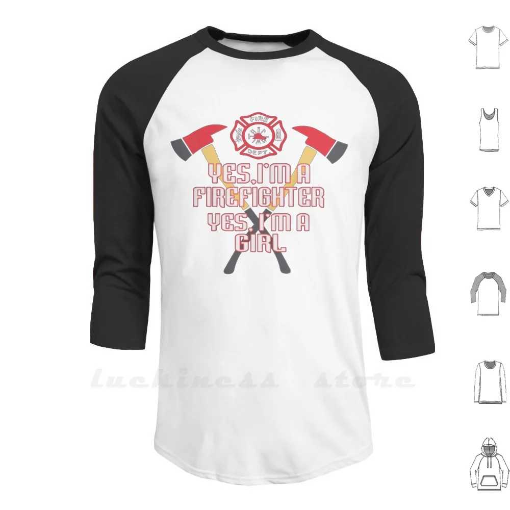Yes , Im A Firefighter. Yes , Im A Girl !!! Hoodies Long Sleeve Fighter Fire Firefighter Department Firefighting
Yes , Im A Firefighter. Yes , Im A Girl !!! Hoodies Long Sleeve Fighter Fire Firefighter Department Firefighting