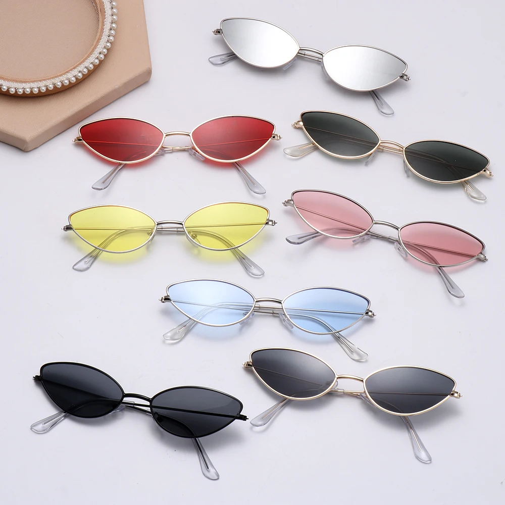 New Fashion Cat Eye Sunglasses Small Metal Frame Retro Sunglasses Trend UV400 Protection Eyewear Streetwear Sun Glasses
New Fashion Cat Eye Sunglasses Small Metal Frame Retro Sunglasses Trend UV400 Protection Eyewear Streetwear Sun Glasses