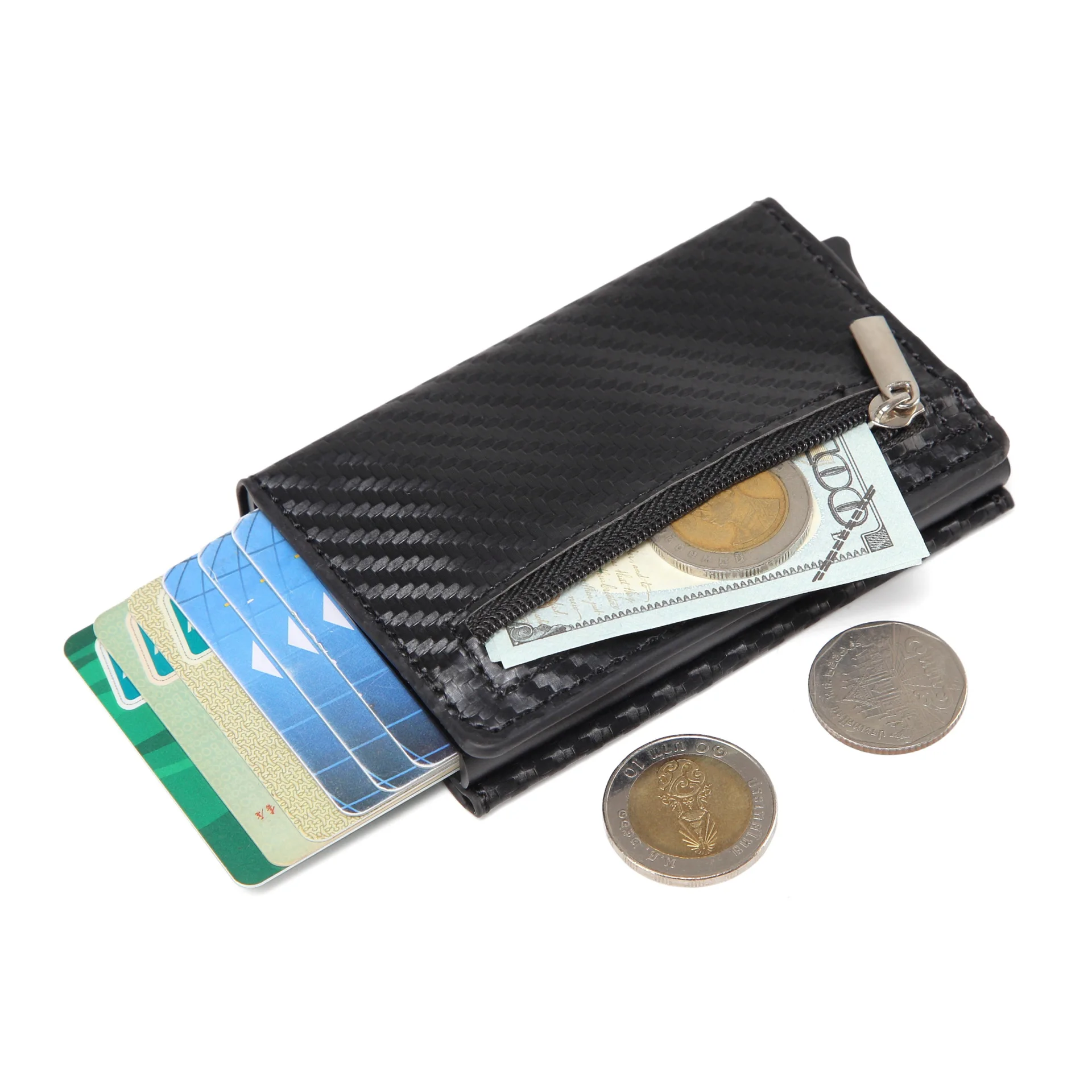 Men Wallet Credit Card Holder mini Aluminum Box Card Wallet RFID Leather Pop Up Card Case Coin Purse gift
Men Wallet Credit Card Holder mini Aluminum Box Card Wallet RFID Leather Pop Up Card Case Coin Purse gift
