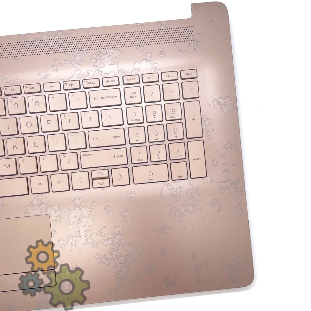 L28090-001 Palmrest w/ Backlit Keyboard Touchpad For HP 17-BY 17-CA Pale Rose Gold
L28090-001 Palmrest w/ Backlit Keyboard Touchpad For HP 17-BY 17-CA Pale Rose Gold