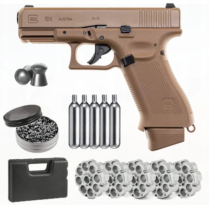 Пистолет GBB Glock 19X CO2, Койот + пулевой преобразователь + Co2 пули + 500ct свинцовые гранулы Unzip, классический металлический жестяной знак, домашний д...
Пистолет GBB Glock 19X CO2, Койот + пулевой преобразователь + Co2 пули + 500ct свинцовые гранулы Unzip, классический металлический жестяной знак, домашний д...