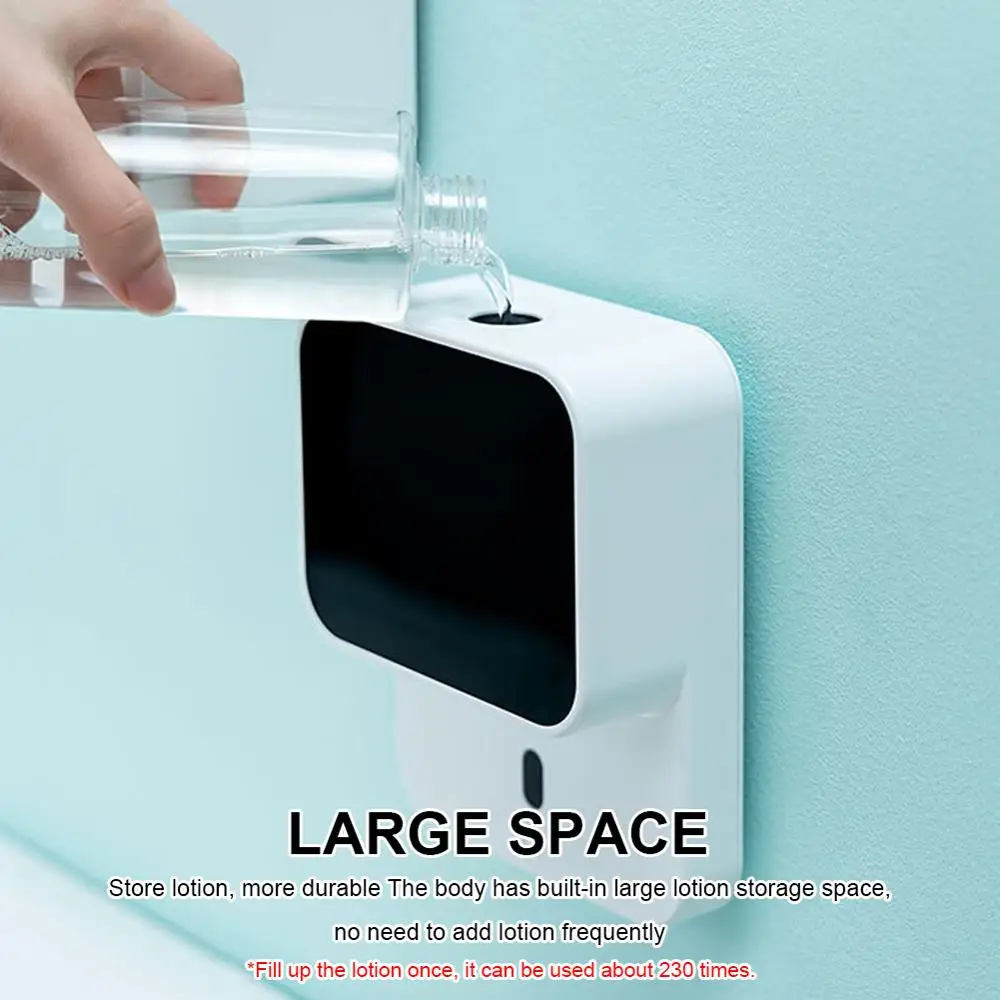 Wall-mounted LED screen hand washing automatic induction foam soap dispenser Infrared smart hand sanitizer machine
Wall-mounted LED screen hand washing automatic induction foam soap dispenser Infrared smart hand sanitizer machine