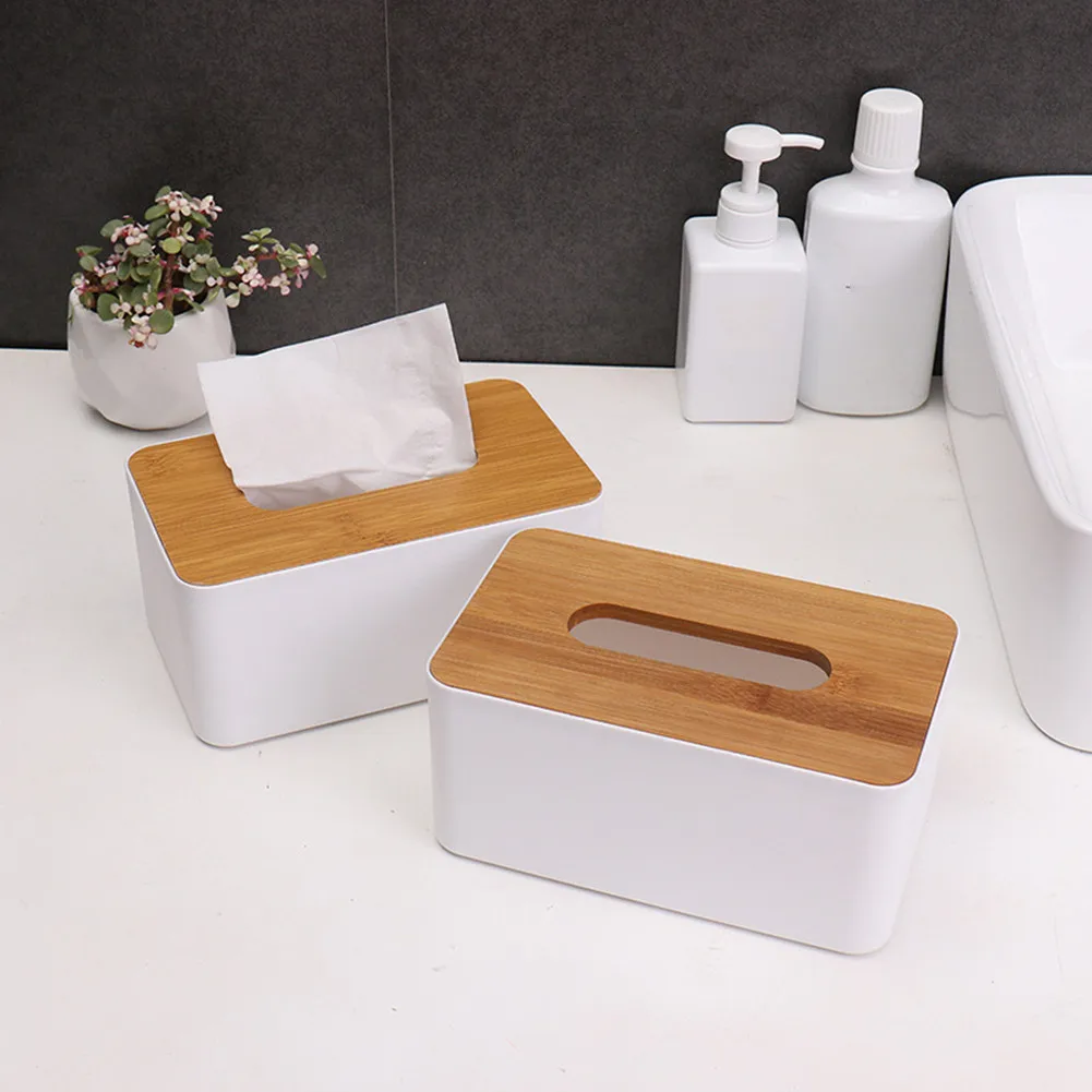 Tissue Box With Wood Cover Tissue Storage Holder Napkin Dispenser For Home Home Storage Boxes Dispenser Case Office Organizer
Tissue Box With Wood Cover Tissue Storage Holder Napkin Dispenser For Home Home Storage Boxes Dispenser Case Office Organizer