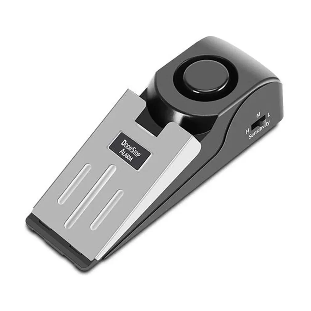 120 Db Stop System Security Home Wedge Shaped Door Stop Stopper Alarm Block Blocking Systerm For Home Dormitory Safety
120 Db Stop System Security Home Wedge Shaped Door Stop Stopper Alarm Block Blocking Systerm For Home Dormitory Safety