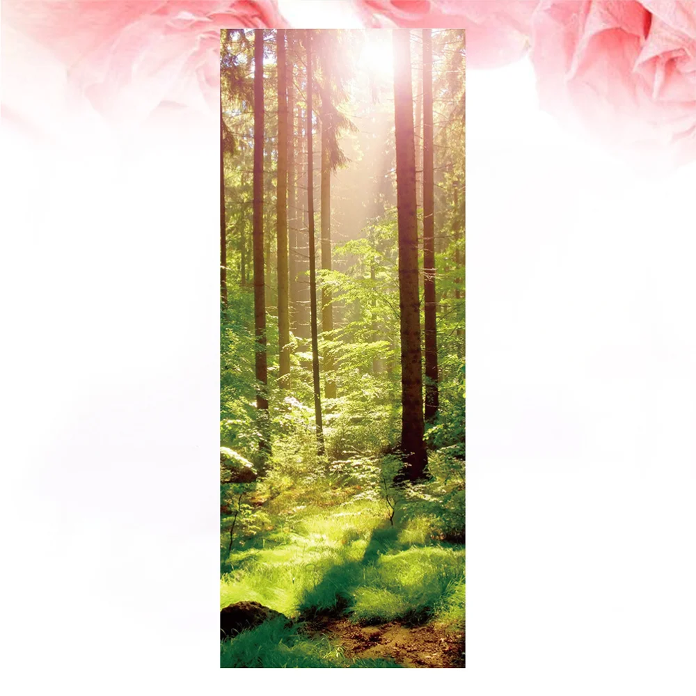 1 Set/2 Sheets 3D Background Tile Sticker Self Adhesive Forest Style Wallpaper Living Room Bedroom Wall Sticker Decorative Door
1 Set/2 Sheets 3D Background Tile Sticker Self Adhesive Forest Style Wallpaper Living Room Bedroom Wall Sticker Decorative Door