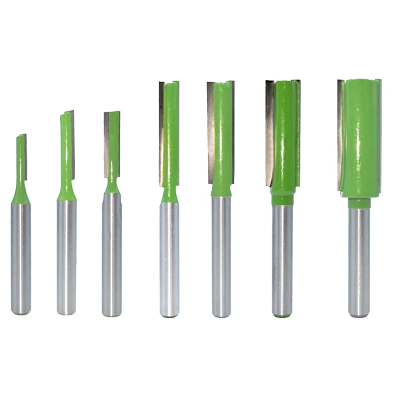 7Pcs 6Mm Shank Single Double Flute Straight Bit Milling Cutter for Wood Tungsten Carbide Router Bit Woodwork Tool
7Pcs 6Mm Shank Single Double Flute Straight Bit Milling Cutter for Wood Tungsten Carbide Router Bit Woodwork Tool