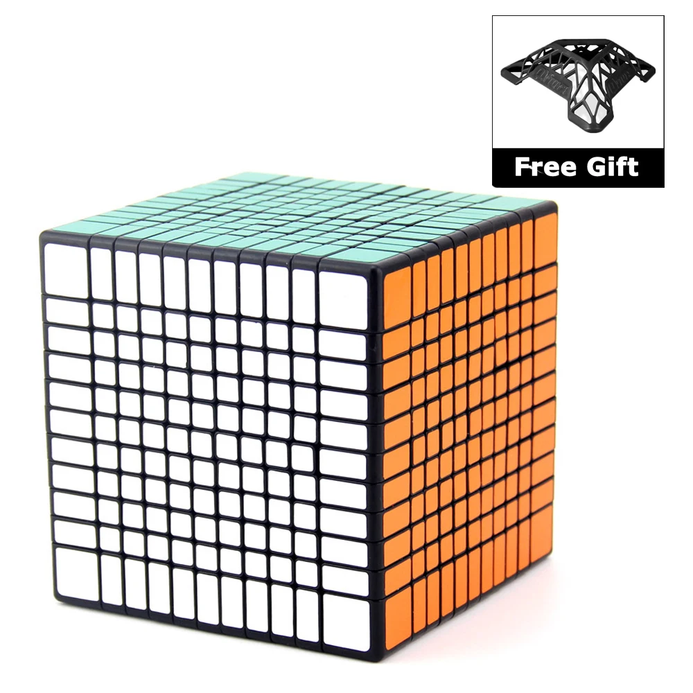 

Shengshou Cubing 11x11x11 Magic Cube 11 Layers Cubo Puzzle 11X11 Cube Magico Cubo Cubing Speed Professional Educational Toys