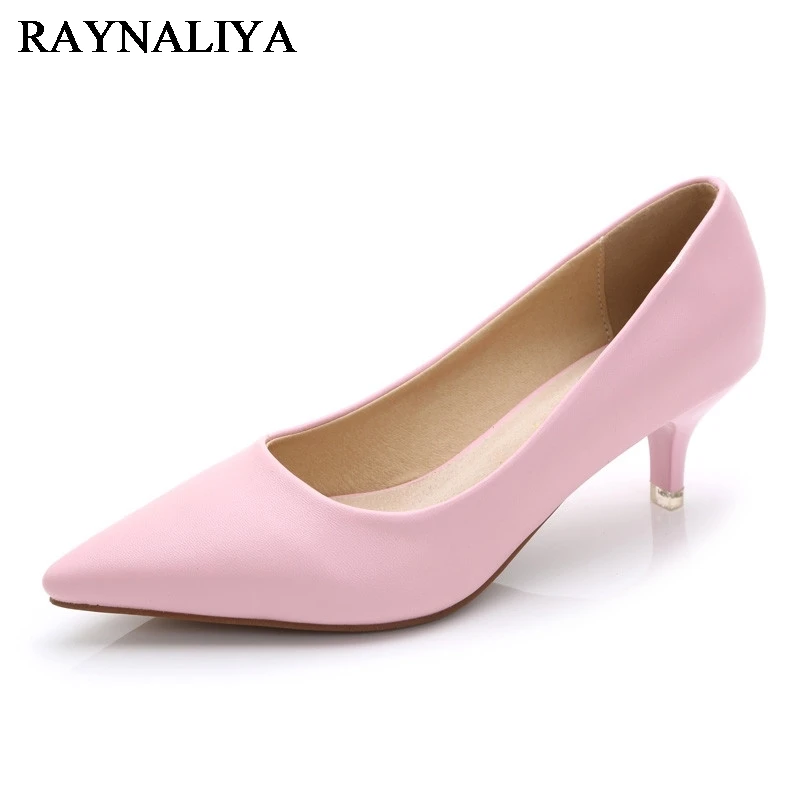 2020 New Women Med High Heels Ladies Pointed Toe Heeled Shoes Soft Leather Fashion Pumps For Woman Office Shoes Pink Red E0005
2020 New Women Med High Heels Ladies Pointed Toe Heeled Shoes Soft Leather Fashion Pumps For Woman Office Shoes Pink Red E0005