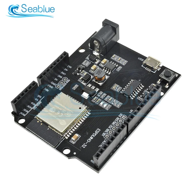 Плата разработки Wemos D1 MINI TTGO Arduino R3 D1 R32 ESP32 CH340, черная Беспроводная плата с Bluetooth-шаблоном, память 4 м
Плата разработки Wemos D1 MINI TTGO Arduino R3 D1 R32 ESP32 CH340, черная Беспроводная плата с Bluetooth-шаблоном, память 4 м