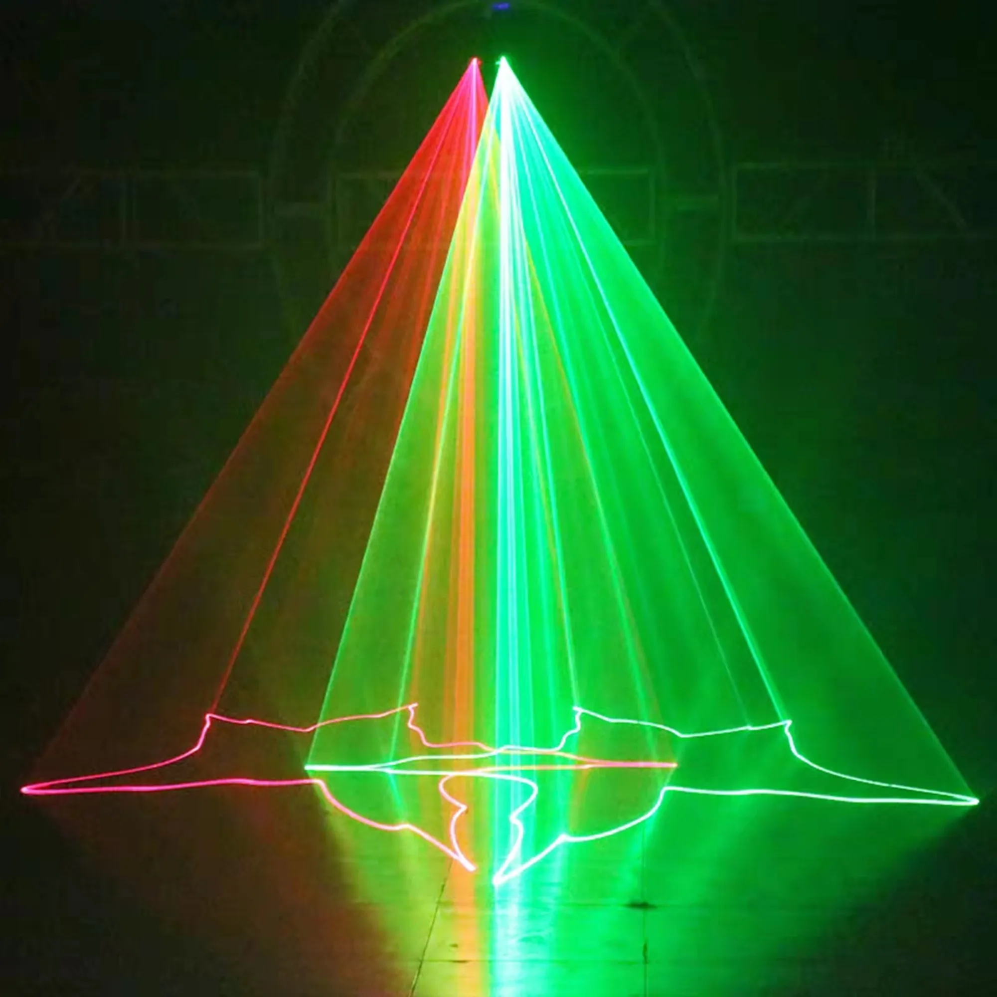 Two-eye laser projection disco laser light RGB full color beam light dj effect projector scanner laser stage lighting
Two-eye laser projection disco laser light RGB full color beam light dj effect projector scanner laser stage lighting