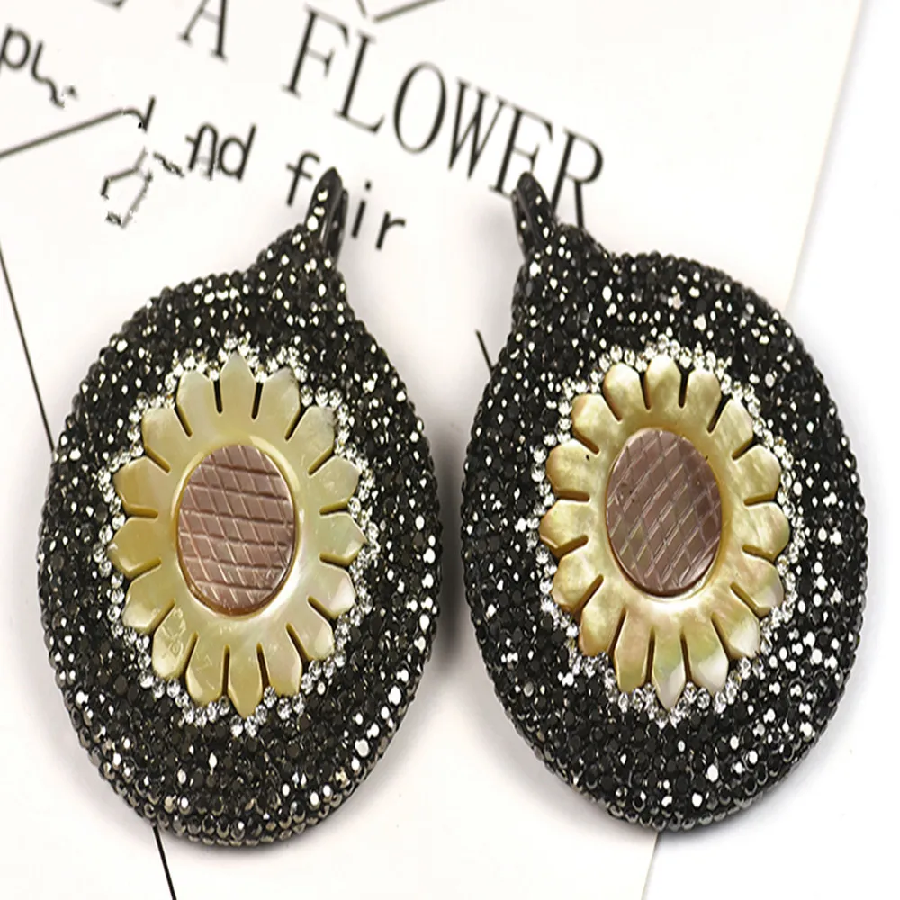 sea shell and zircon flower pendant for DIY jewelry making loose beads FPPJ wholesale nature
sea shell and zircon flower pendant for DIY jewelry making loose beads FPPJ wholesale nature