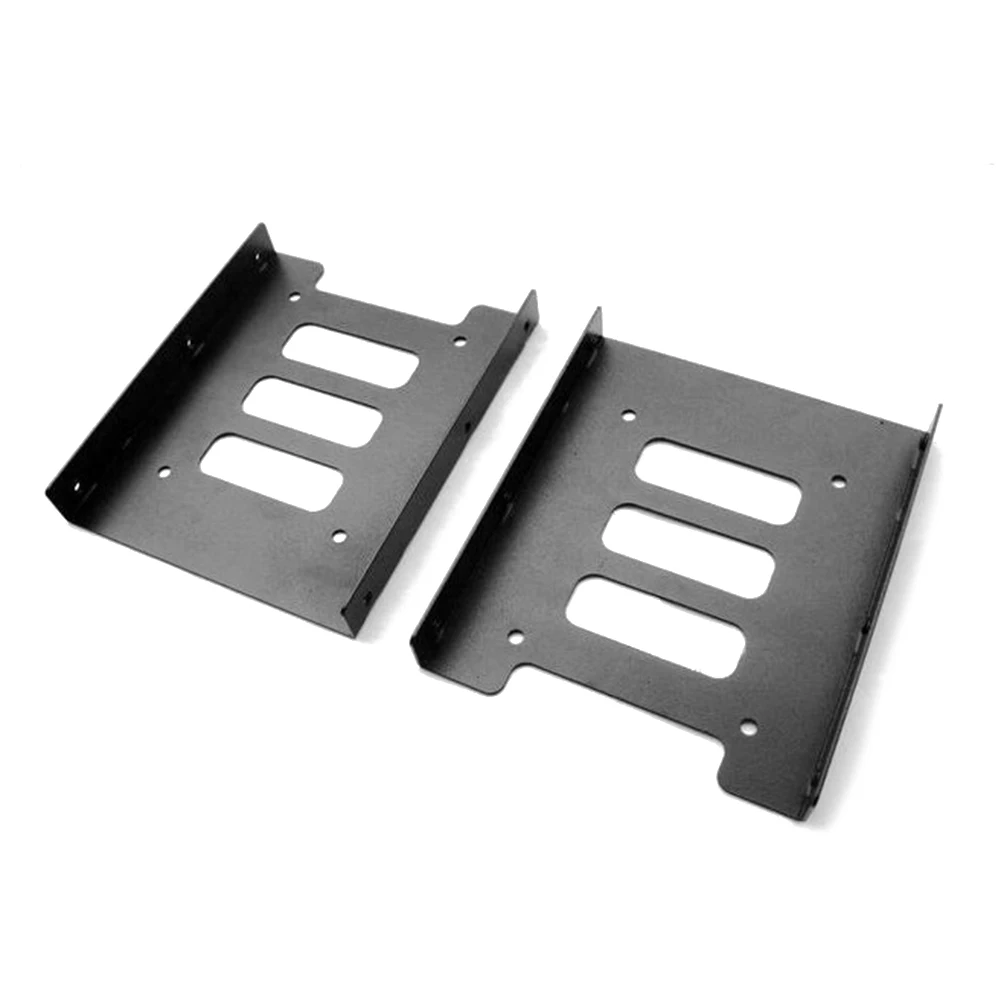 

2.5 inch SSD HDD Mounting Adapter to 3.5inch Hard Drive Holder Bracket Dock Hard Drive Holder for PC Hard Drive Enclosure Holder