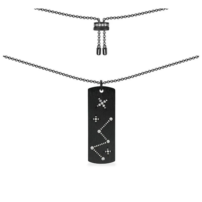 Женское ожерелье из серебра 925 пробы с подвеской в виде созвездий
Женское ожерелье из серебра 925 пробы с подвеской в виде созвездий