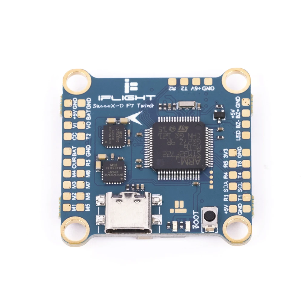 Контроллер полета iFlight SucceX-D F7 TwinG V2.2 (HD версия) с USB Type-C для HD FPV системы
Контроллер полета iFlight SucceX-D F7 TwinG V2.2 (HD версия) с USB Type-C для HD FPV системы