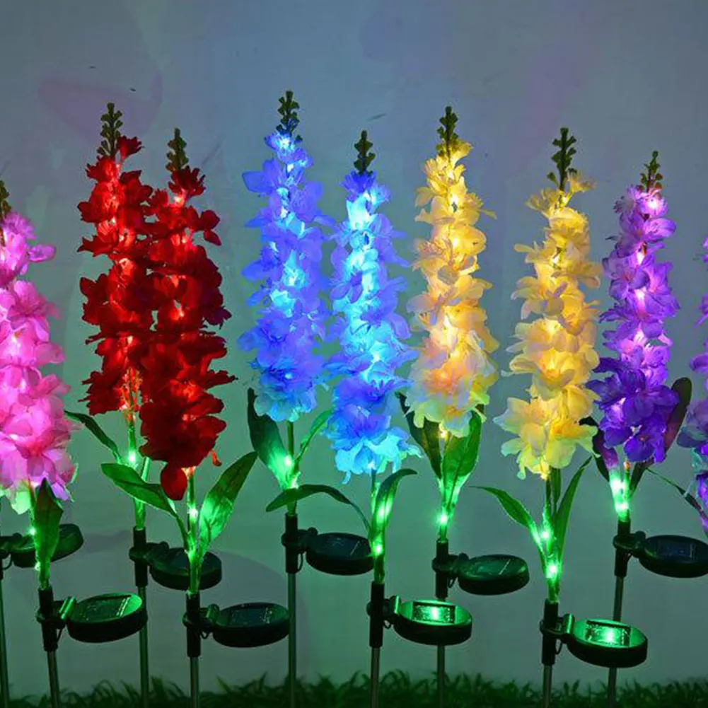 Solar Flower Light LED Violet Plug Light Waterproof Decor Garden Yard Lamp Outdoor Wedding Party Festival Night Color Light
Solar Flower Light LED Violet Plug Light Waterproof Decor Garden Yard Lamp Outdoor Wedding Party Festival Night Color Light