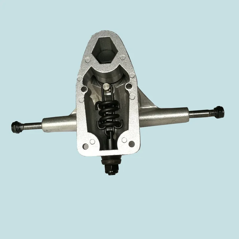 220mm Durable And Shock Absorbing Magnesium Alloy Skateboard Bracket For Men Women Balck And Sliver For Double Rocker
220mm Durable And Shock Absorbing Magnesium Alloy Skateboard Bracket For Men Women Balck And Sliver For Double Rocker