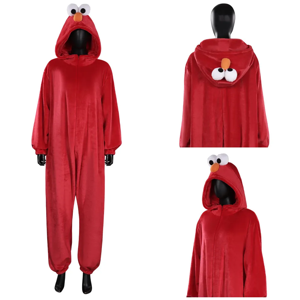 Комбинезон для косплея Elmo, Фланелевая пижама, пижамы, карнавальный костюм на Хэллоуин
Комбинезон для косплея Elmo, Фланелевая пижама, пижамы, карнавальный костюм на Хэллоуин
