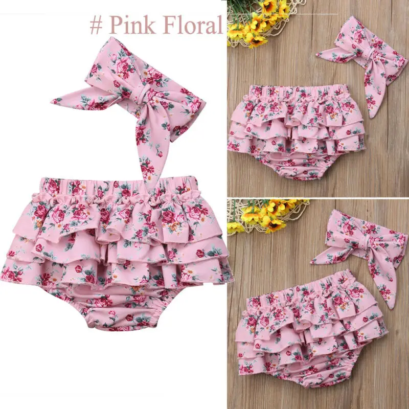Goocheer Newborn Infant Baby Girls Floral Short Briefs Headband Outfit Clothes Set 3-24M
Goocheer Newborn Infant Baby Girls Floral Short Briefs Headband Outfit Clothes Set 3-24M