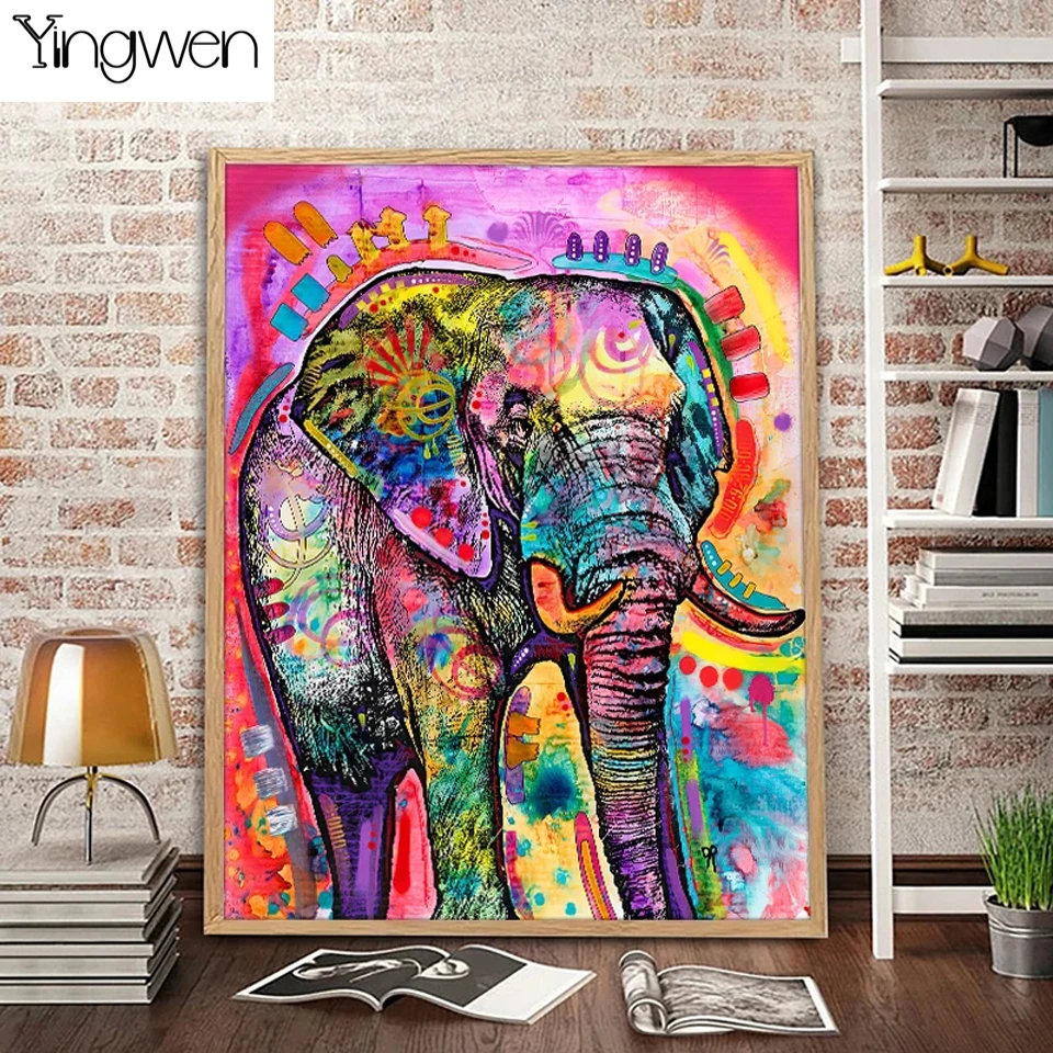 5D Diy Diamond Painting Doodle Art Color Elephant Full Square Round Diamond Embroidery Rhinestones Handmade Art Home Decor Gift
5D Diy Diamond Painting Doodle Art Color Elephant Full Square Round Diamond Embroidery Rhinestones Handmade Art Home Decor Gift