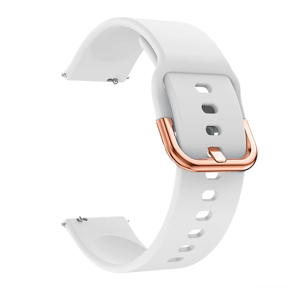 20mm Sport Silicone Watchband For Garmin Venu SQ Move 3 Luxe Style Vivomove HR Starp Smart Watch Band Replacement Wrist Bracelet |