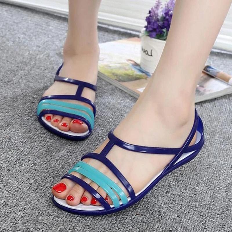 JLFPGV Women sandals 2019 summer Rainbow jelly shoes casual flat beach shoes women non-slip summer Sandals
JLFPGV Women sandals 2019 summer Rainbow jelly shoes casual flat beach shoes women non-slip summer Sandals