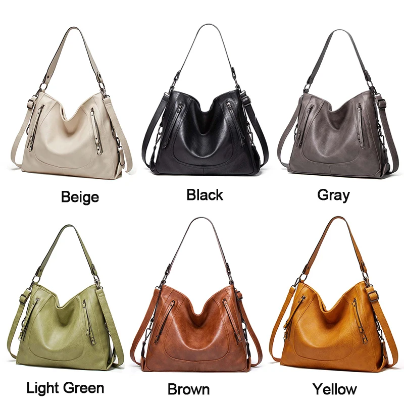 Retro Brown Shoulder Bag for Women Luxury Design PU Leather Casual Tote Bag Large Capacity Messenger Bag ZD1954
Retro Brown Shoulder Bag for Women Luxury Design PU Leather Casual Tote Bag Large Capacity Messenger Bag ZD1954