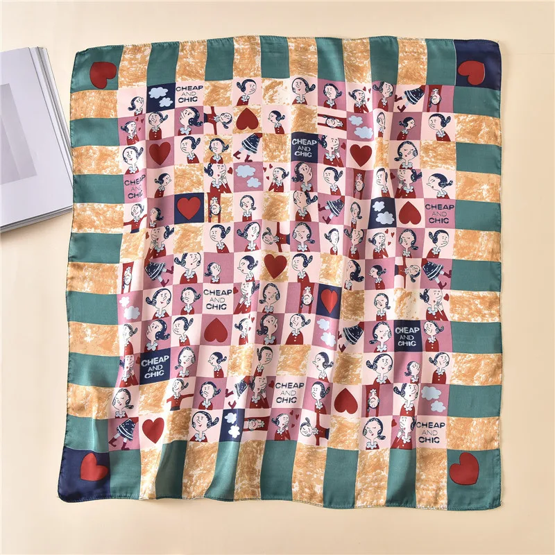 2020 Fashion beach Sunscreen headscarf Spring and summer women's quality New style printing silk scarves lady Square silk shawl
2020 Fashion beach Sunscreen headscarf Spring and summer women's quality New style printing silk scarves lady Square silk shawl