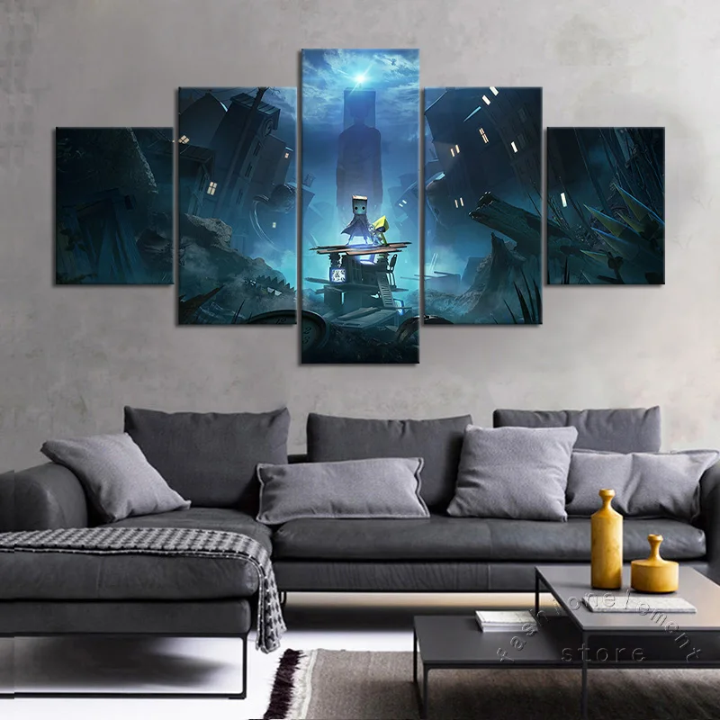 Unframed 5 Piece Video Game Poster Little Nightmares Wall Art Picture Home Decor Wall Sticker Mural Painting for Wall nice gift
Unframed 5 Piece Video Game Poster Little Nightmares Wall Art Picture Home Decor Wall Sticker Mural Painting for Wall nice gift
