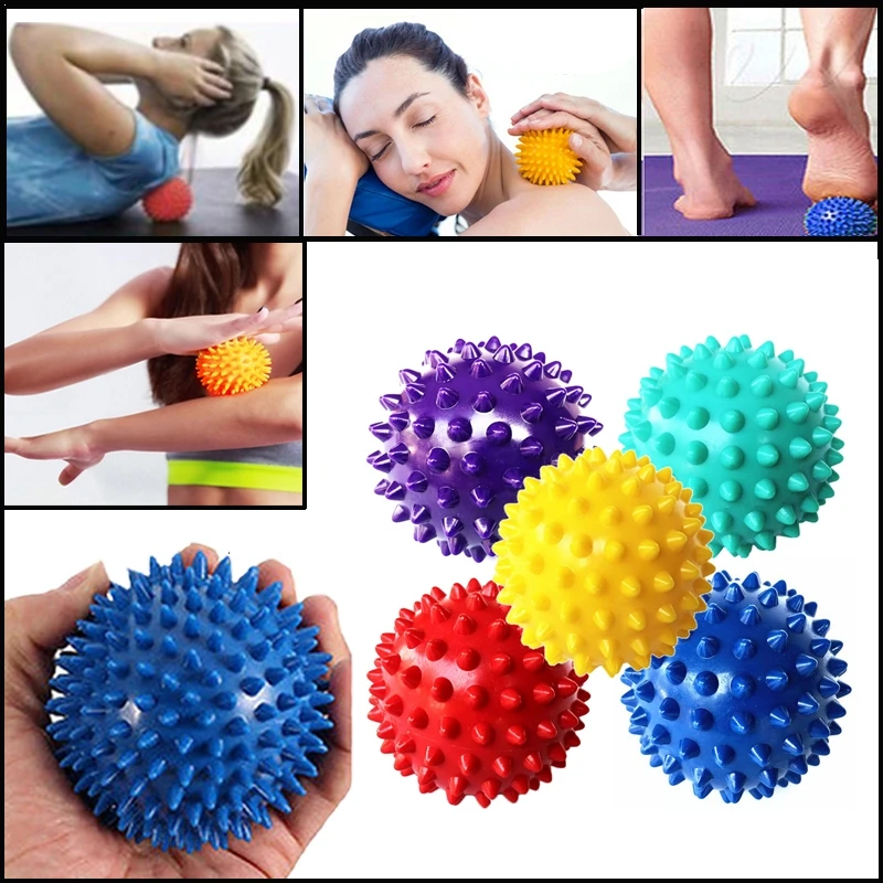 Portable PVC Spiky Trigger Point Massage Ball Foot Hand Pain Relief Fitness Yoga Deep Muscle Relax Balls Health Care
Portable PVC Spiky Trigger Point Massage Ball Foot Hand Pain Relief Fitness Yoga Deep Muscle Relax Balls Health Care