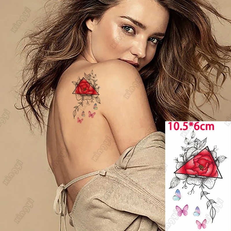 Butterfly Wing Waterproof Temporary Tattoo Sticker Red Small Flower Sexy Girl Arm Wrist Water Transfer Fake Tatto Body Art Women
Butterfly Wing Waterproof Temporary Tattoo Sticker Red Small Flower Sexy Girl Arm Wrist Water Transfer Fake Tatto Body Art Women