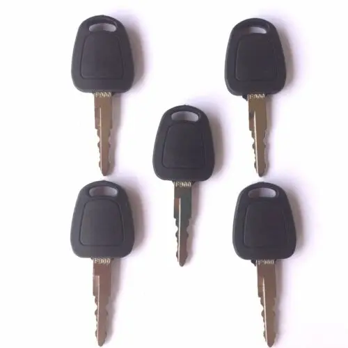 

5Key For Bobcat For Daewoo For Doosan For Terex Excavator Ignition Keys F900 K1009605B