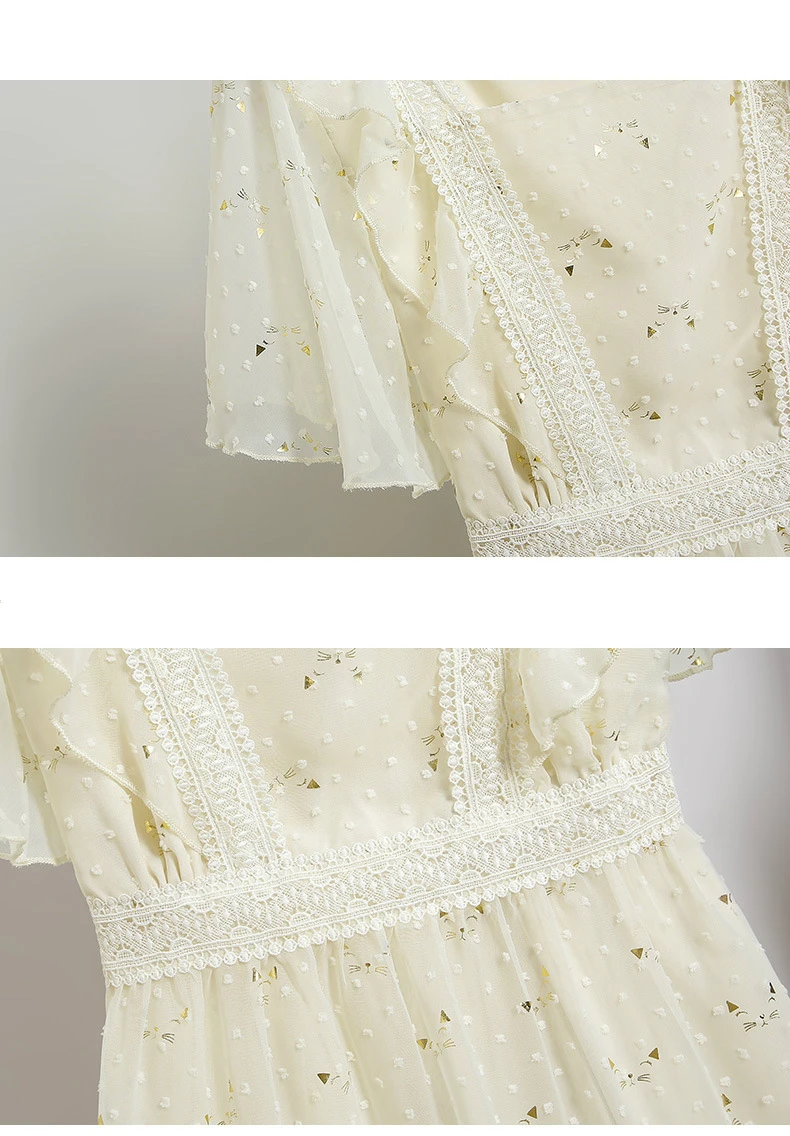 BacklakeGirls Elegant Short Sleeve Glitter Chiffon Cocktail Dress Sexy Knee Length Women Lace Square Collar Sundress Vestidos
BacklakeGirls Elegant Short Sleeve Glitter Chiffon Cocktail Dress Sexy Knee Length Women Lace Square Collar Sundress Vestidos
