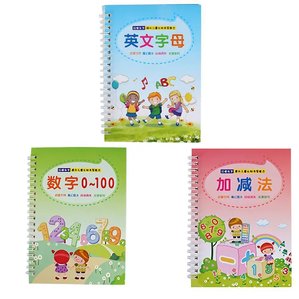 Reusable Notepad Calligraphy 3d Copybook For Calligraphy Handwriting Caligrafia Books Libreta Magica Math Numbers Learning P4M7
Reusable Notepad Calligraphy 3d Copybook For Calligraphy Handwriting Caligrafia Books Libreta Magica Math Numbers Learning P4M7
