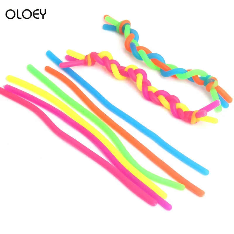Color Selectable Ultra Fine Pop It Fidget Toys Squishy Anti Stress Monkey Noodles Neon Slings DIY Rainbow Brandy Stretch Rope
Color Selectable Ultra Fine Pop It Fidget Toys Squishy Anti Stress Monkey Noodles Neon Slings DIY Rainbow Brandy Stretch Rope