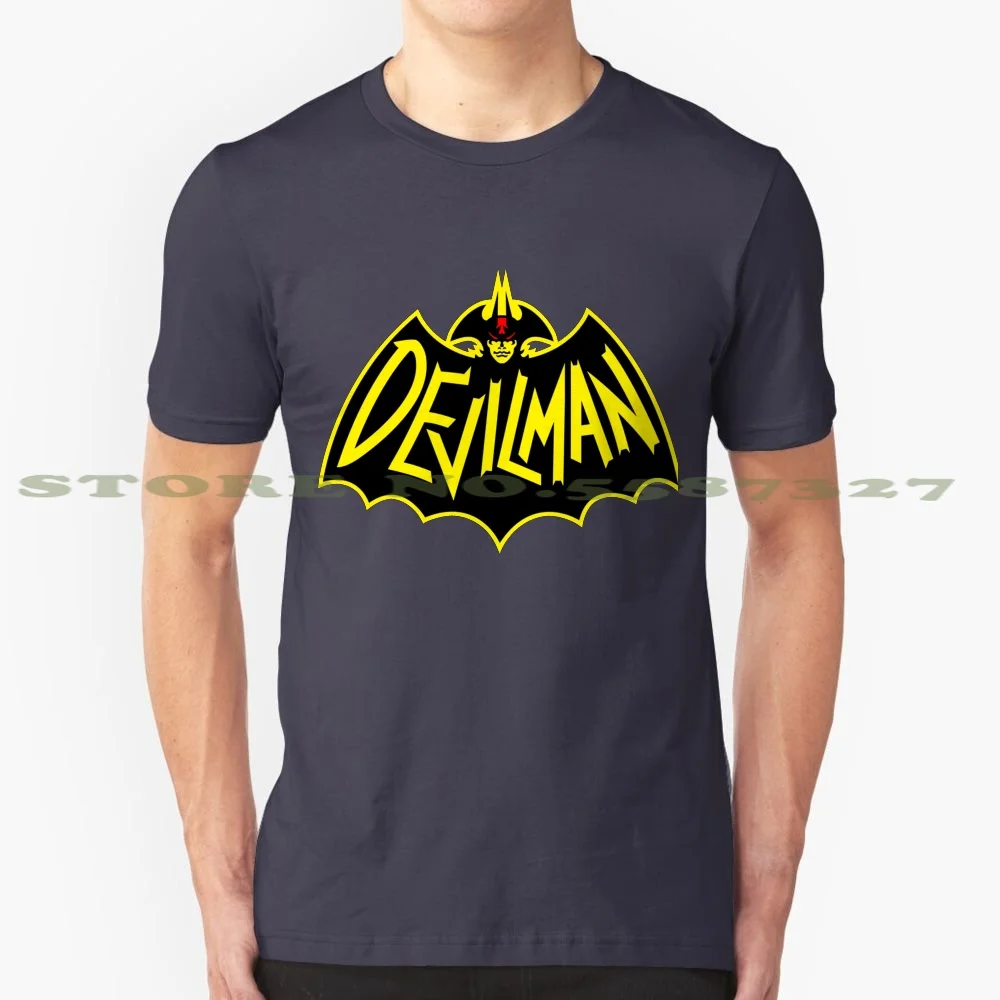 Забавная летняя футболка с демоном или человеком для мужчин женщин девильман