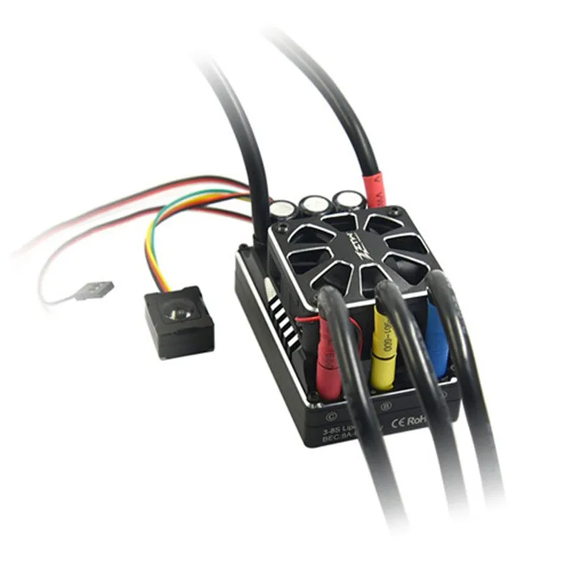 3-8S ZTW Beast PRO 200A all aluminium case 6V/7.4V adjustable 8A BEC full waterproof Brushless ESC for 1/5 Buggy Truck Rc Car
3-8S ZTW Beast PRO 200A all aluminium case 6V/7.4V adjustable 8A BEC full waterproof Brushless ESC for 1/5 Buggy Truck Rc Car