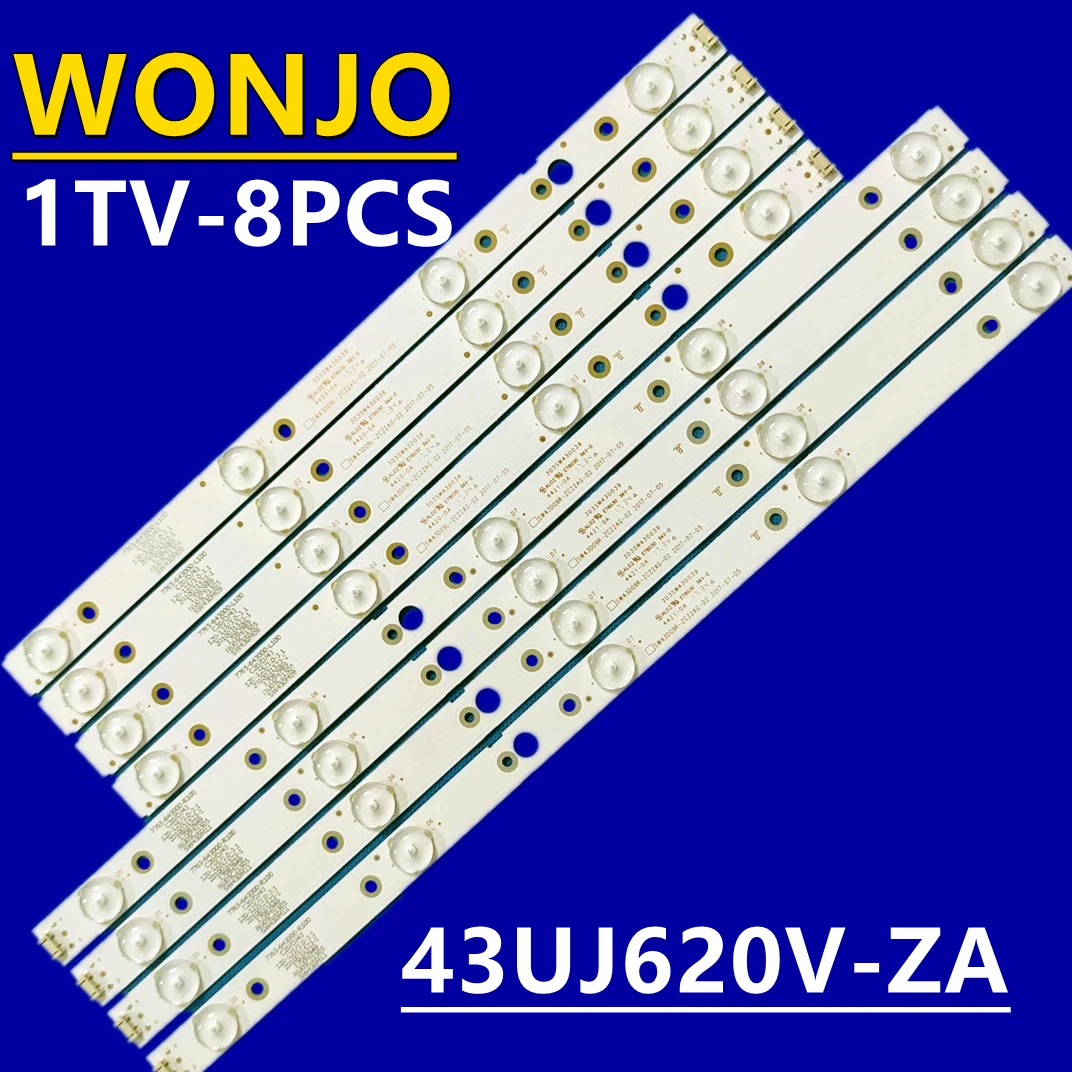 New 8pcs/Kit 43UJ6200-UA SA 43UJ620V-ZA RDL430FY LD0-700 CRH-A4330300104L6CN Rev1.0 A4330300105R6CN Rev1.0 7710-643000-L100 R100
New 8pcs/Kit 43UJ6200-UA SA 43UJ620V-ZA RDL430FY LD0-700 CRH-A4330300104L6CN Rev1.0 A4330300105R6CN Rev1.0 7710-643000-L100 R100
