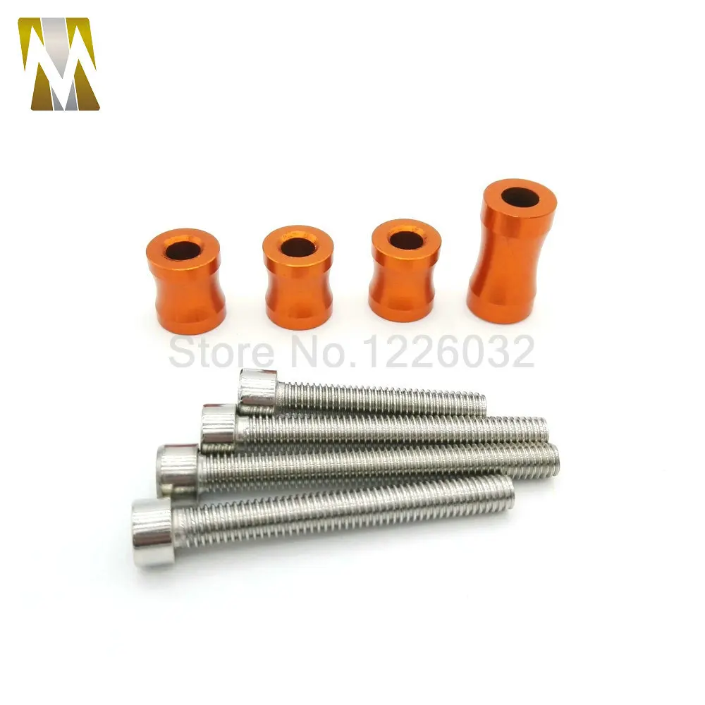 Orange Motorcycle Accessories CNC Aluminum Alloy Steering Damper Bracket Kit For KTM DUKE 125/200/390
Orange Motorcycle Accessories CNC Aluminum Alloy Steering Damper Bracket Kit For KTM DUKE 125/200/390