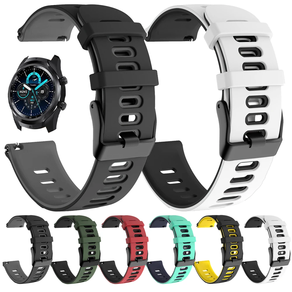 Silicone Band for TicWatch Pro3 Ultra GPS Smartwatch Strap for TicWatch Pro 3 LTE/2021/GTX Replacement Watchband Bracelet Correa
Silicone Band for TicWatch Pro3 Ultra GPS Smartwatch Strap for TicWatch Pro 3 LTE/2021/GTX Replacement Watchband Bracelet Correa