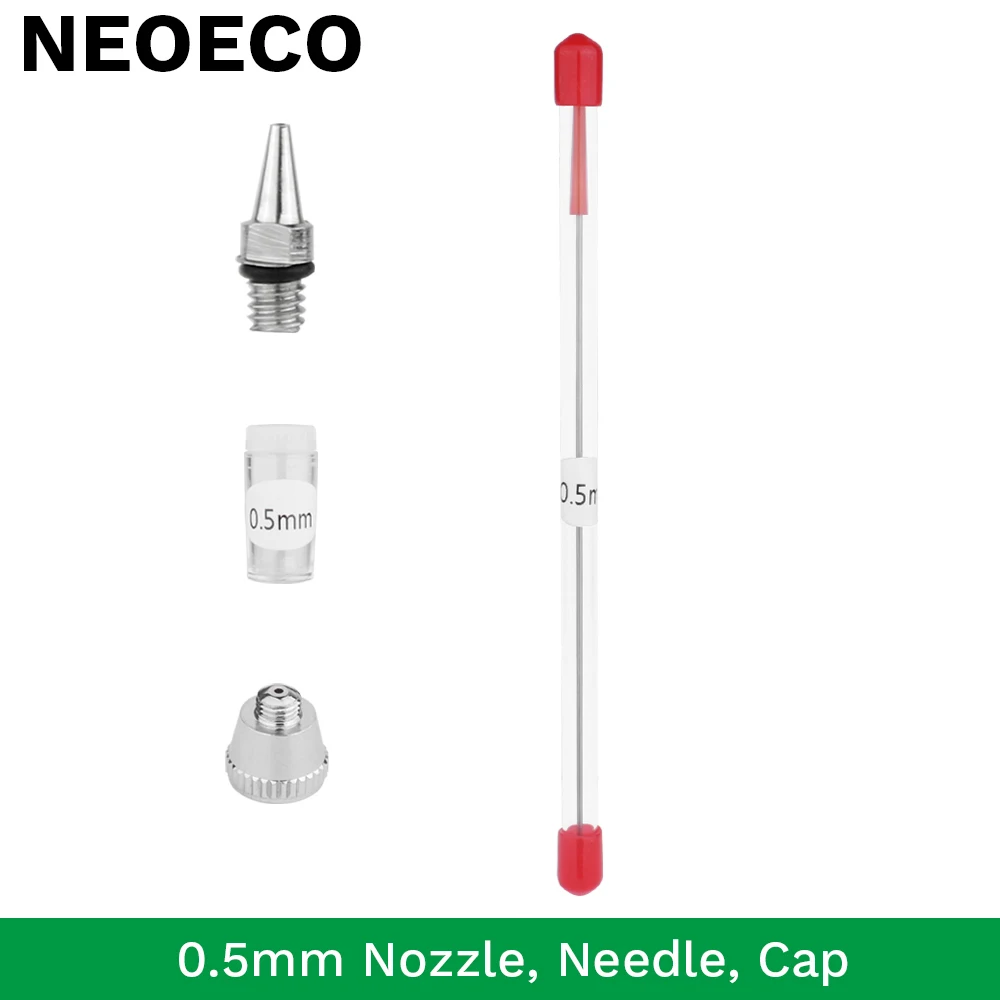 Насадки для аэрографа NEOECO 0,2 мм, 0,3 мм, 0,5 мм
Насадки для аэрографа NEOECO 0,2 мм, 0,3 мм, 0,5 мм