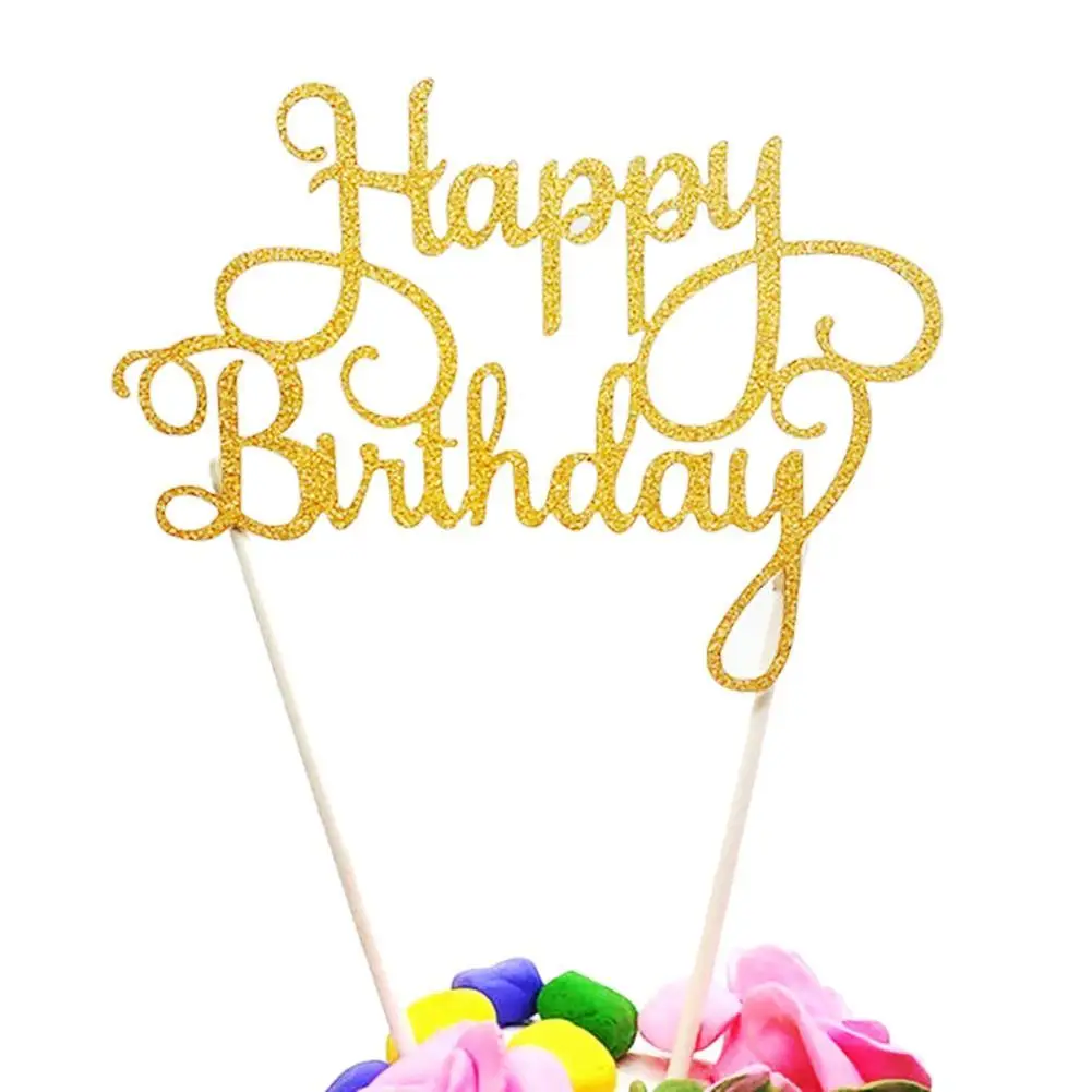 New Happy Birthday Party Acrylic Gold Letter Cake Topper Decoration for Kids Birthday Party Supplies
New Happy Birthday Party Acrylic Gold Letter Cake Topper Decoration for Kids Birthday Party Supplies
