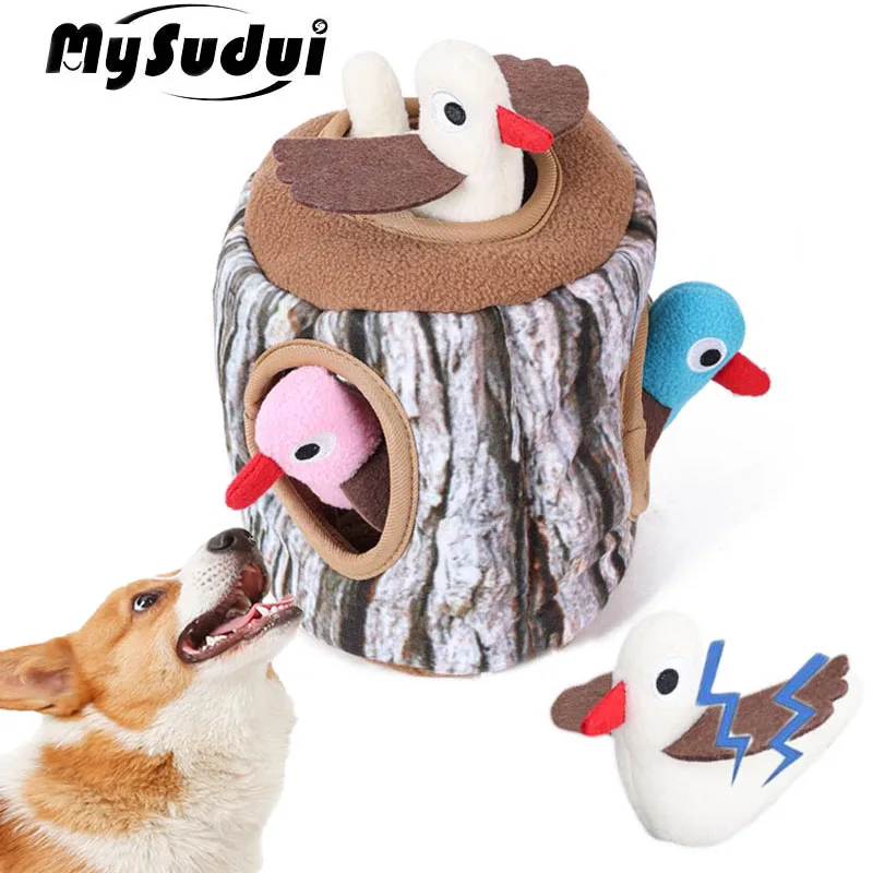 Stuffed Pet Dog Training Hunting Toy Interactive Dog Food Puzzle Toys Slow Feeder Sniffing Training Iq Treat Dispenser Squeaker
Stuffed Pet Dog Training Hunting Toy Interactive Dog Food Puzzle Toys Slow Feeder Sniffing Training Iq Treat Dispenser Squeaker