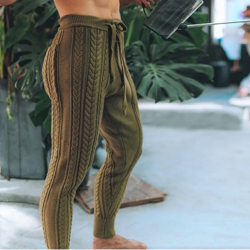 2021 Spring European and American Hot Style Trousers Slim Knit Fashion Trendy Men's Ninth Pants
2021 Spring European and American Hot Style Trousers Slim Knit Fashion Trendy Men's Ninth Pants