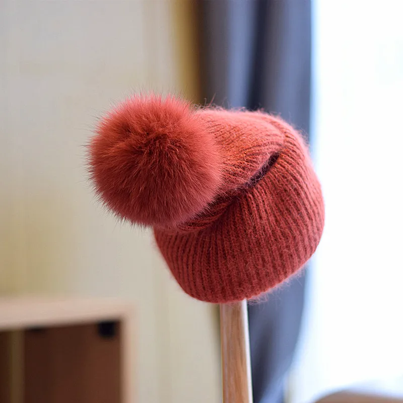 Women's Plush Ball Warm Hat, New Winter Rabbit Fur Knitted Beanie, Detachable, Fox Plush Ball Women Hats Bonnets for Women
Women's Plush Ball Warm Hat, New Winter Rabbit Fur Knitted Beanie, Detachable, Fox Plush Ball Women Hats Bonnets for Women
