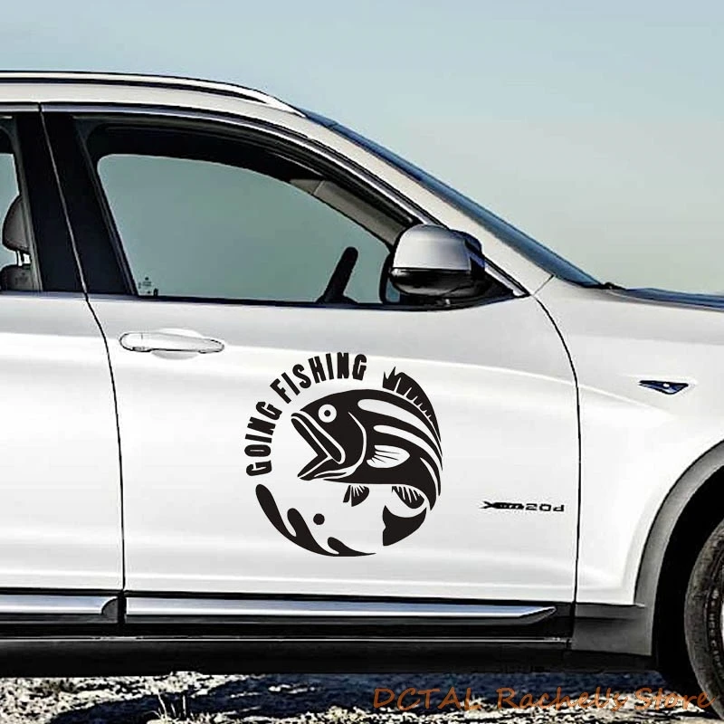 Go Fishing Hunter Car Sticker Fish Decal Fuel Tank Cover Door Window Trunk Motorcycle Helmet for VW Golf Polo SUV Laptop
Go Fishing Hunter Car Sticker Fish Decal Fuel Tank Cover Door Window Trunk Motorcycle Helmet for VW Golf Polo SUV Laptop